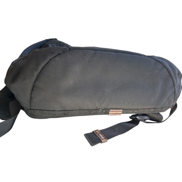 tumi alpha bravo knox backpack hickory Tumi~Alpha Bravo Knox Backpack Black Ballistic Nylon & Hickory Trim